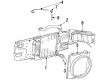 1997 Ford Ranger Radiator Diagram - F57Z-8005-BA