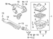 2023 Lincoln Corsair Air Intake Coupling Diagram - LX6Z-9C675-B