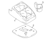 1998 Ford Ranger Ashtray Diagram - YL5Z-1004810-AAA