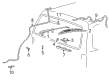 2017 Ford Flex Windshield Washer Nozzle Diagram - 2L2Z-17603-AA