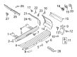 2019 Ford Transit-350 HD Bumper Diagram - KK4Z-16758-CC