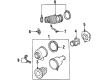 Ford Windstar Air Intake Coupling Diagram - XF2Z-9B659-BA