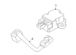 Ford Yaw Sensor Diagram - 7C2Z-3C187-A