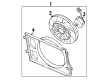 2002 Mercury Villager Fan Shroud Diagram - XF5Z-8146-AA