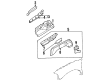 Mercury Front Cross-Member Diagram - 1F5Z1210923BA