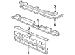 Ford Explorer Air Deflector Diagram - F2TZ-8310-A