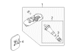 2012 Ford E-150 Transmitter Diagram - 8C2Z-1A203-A