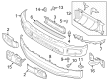 2024 Ford F-250 Super Duty Bumper Diagram - PC3Z-17757-AAPTM