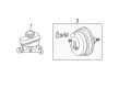 2009 Ford Ranger Brake Master Cylinder Diagram - 7L5Z-2140-AA