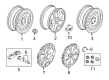 2016 Ford Transit Connect Spare Wheel Diagram - DT1Z-1007-G