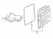 2022 Lincoln Nautilus Side Cover Gasket Diagram - K2GZ-7F396-B