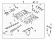 2016 Ford C-Max Floor Pan Diagram - FV6Z-5811135-A