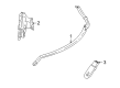 2005 Ford Thunderbird Seat Belt Diagram - 1W6Z-7661202-AAD