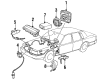 1993 Ford Crown Victoria Air Bag Sensor Diagram - F1VY14B007A