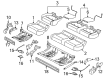 2020 Ford F-150 Seat Cover Diagram - KL3Z-1663804-BB