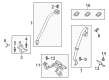 Lincoln MKZ Seat Belt Diagram - DP5Z-54611B69-BF