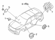 2022 Ford Explorer Car Speakers Diagram - LB5Z-18808-BB