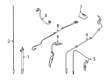 Ford Taurus Antenna Cable Diagram - 8G1Z-18812-F