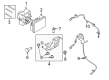 Ford SSV Plug-In Hybrid ABS Control Module Diagram - KG9Z-2C219-M