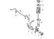 1994 Mercury Villager Sway Bar Kit Diagram - F3XY5482A