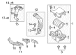 Ford Transit Connect Air Duct Diagram - AV6Z-9C675-B