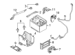 Ford Fiesta Battery Cable Diagram - BE8Z-14301-AA