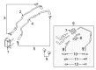 2015 Ford Fusion Oil Cooler Hose Diagram - EG9Z-7R081-B