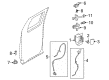 Ford F-150 Door Check Diagram - 9L3Z-1827204-A