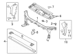 Ford Expedition Radiator Support Diagram - ML3Z16138A