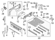 2019 Ford F-150 Rear Door Striker Diagram - FL3Z-99404A42-B