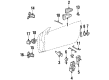 2001 Mercury Cougar Rear Door Striker Diagram - XS4Z-5422008-AA