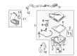 2010 Ford Mustang Air Intake Coupling Diagram - AR3Z-9B659-A