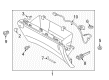 2023 Ford Edge Tailgate Lift Support Diagram - JT4Z-5806200-A