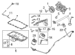 Ford F-350 Super Duty Dipstick Diagram - AL3Z-6750-A