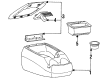 Ford F-250 HD Center Console Base Diagram - F4TZ15045A36A