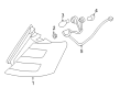 Ford Police Interceptor Sedan Tail Light Diagram - DG1Z-13404-BB