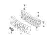 2012 Ford Escape Grille Diagram - 8L8Z-8200-APTM