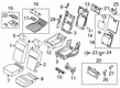 2017 Ford F-350 Super Duty Armrest Diagram - LC3Z-25644A22-BB