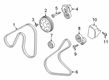 Ford Ranger Timing Belt Idler Pulley Diagram - KB3Z-6A228-A