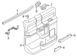 2022 Ford F-250 Super Duty Weather Strip Diagram - FL3Z-1625860-B