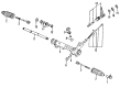 1985 Mercury Marquis Rack And Pinion Diagram - E5DZ3575A