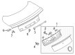 2017 Ford Mustang Emblem Diagram - FR3Z-6342528-AH