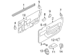 2009 Ford Mustang Weather Strip Diagram - 8R3Z-6321456-A