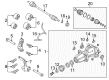 2014 Ford Explorer Spindle Nut Diagram - -W712435-S439