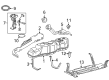 2006 Lincoln Mark LT Fuel Tank Strap Diagram - 6L3Z-9054-EA