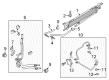 Ford Taurus Oil Cooler Hose Diagram - DG1Z-7R081-A