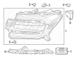 Ford Expedition Headlight Diagram - NL1Z-13008-L