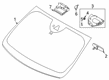 Ford Escape Windshield Diagram - LJ6Z-7803100-F