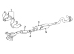 Ford E-350 Econoline Catalytic Converter Diagram - F4TZ-5E212-D