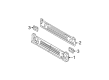 2003 Ford Focus Rear Crossmember Diagram - YS4Z-5410716-AA